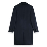 SCOTCH AND SODA Classic Wool Blend Overcoat at Gravity NYC
